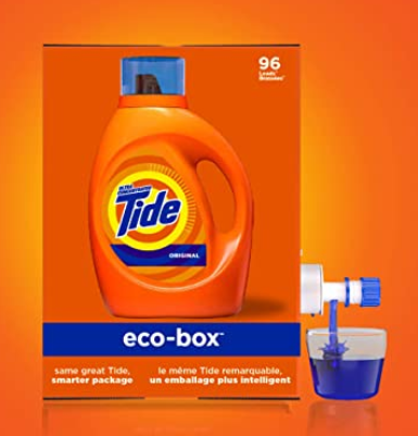 Tide Laundry Detergent Liquid Eco-Box
