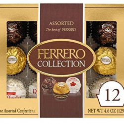Ferrero Rocher Collection, 12 Count Gift Box