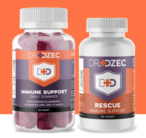 Dr. Dzec Daily Immune Support Gummies Sample