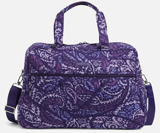 Vera Bradley Factory Style Medium Traveler Bag
