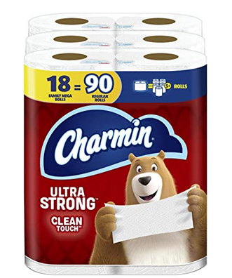 Charmin Ultra Strong Clean Touch Toilet Paper
