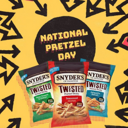 Snyder’s Pretzels Instagram Sweepstakes (Today Only – 1,000 Winners!)