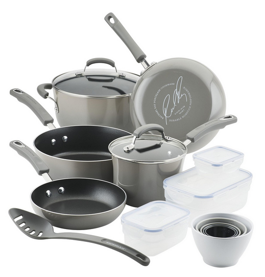 Nonstick 19-Pc. Cookware Set 