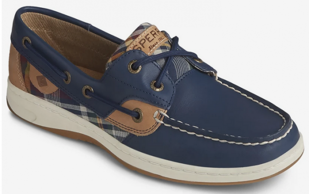 Sperry Women's Bluefish Plaid Boat Shoes