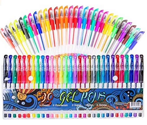 Gel Marker Colored Pen