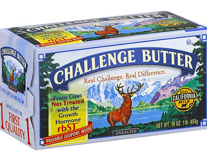Challenge Sweet Cream Butter, 4 pk 