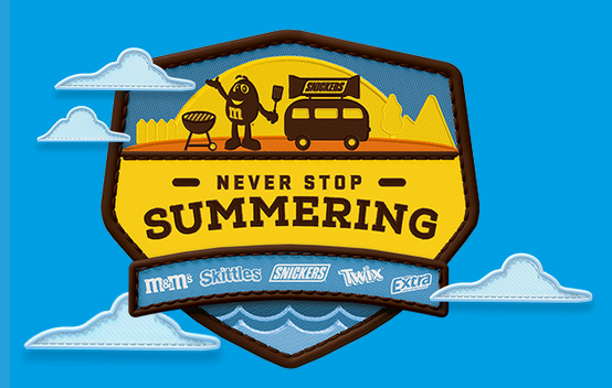 Mars Wrigley ''Never Stop Summering'' Instant Win Game (2,876 Winners)