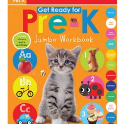 Scholastic Early Learners Get Ready for Pre-K Jumbo Workbook