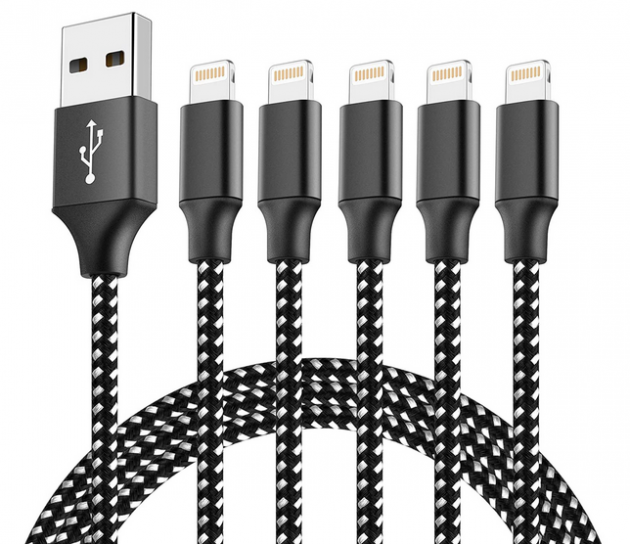 iPhone Charger Cable (5 Pack) 