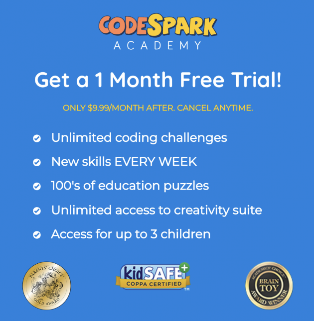 Code Spark promo trial deal