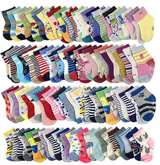 20 Pairs Baby Socks Wholesale for Infant Toddler Kids Children 