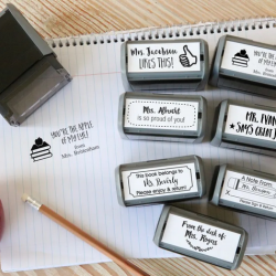 Self-Inking Teacher Stamps