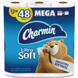 Charmin Ultra Soft Bath Tissue 12 Mega Rolls
