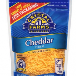 Crystal Farms Cheese Shreds (8 oz)