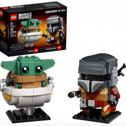 LEGO BrickHeadz Star Wars The Mandalorian & The Child Building Kit