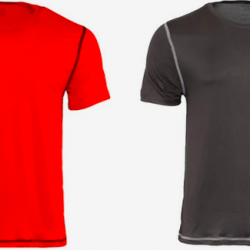 Reebok Men's Short Sleeve Soft Sport Crew T-shirt