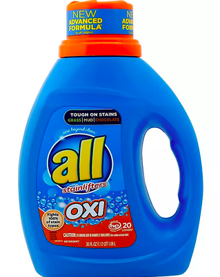All Oxi Detergent 36oz Just 22¢ 