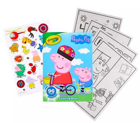 96-Page Crayola Coloring Books w/ Stickers