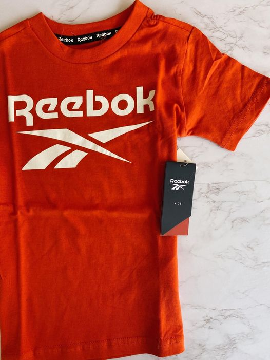 Reebok Boy's Short Sleeve Vector Logo Tee
