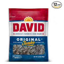 DAVID SEEDS Roasted and Salted Original Jumbo Sunflower Seeds