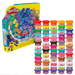 Play-Doh Ultimate Color Collection 65-Pack of Assorted 1-Ounce Cans