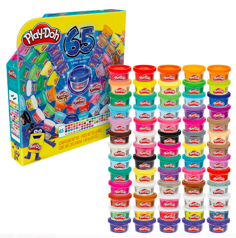 Play-Doh Ultimate Color Collection 65-Pack of Assorted 1-Ounce Cans