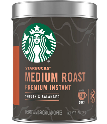 Starbucks Medium Roast Premium Instant Coffee - 3.17oz : Target