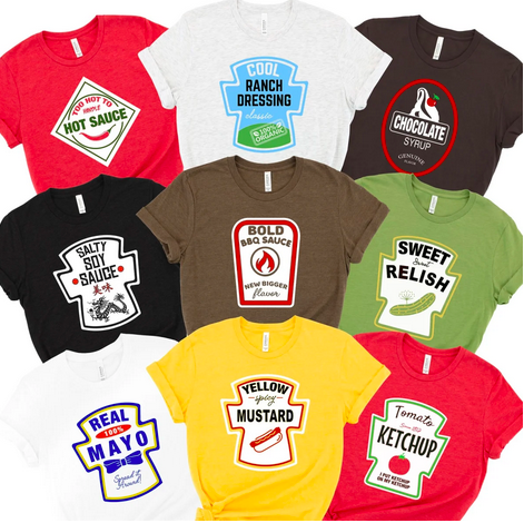 Condiment T-Shirts