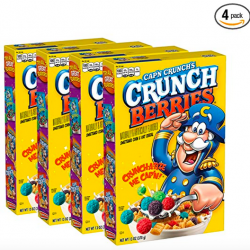 Cap’n Crunch with Crunchberries 4-Pack – Only $8.36