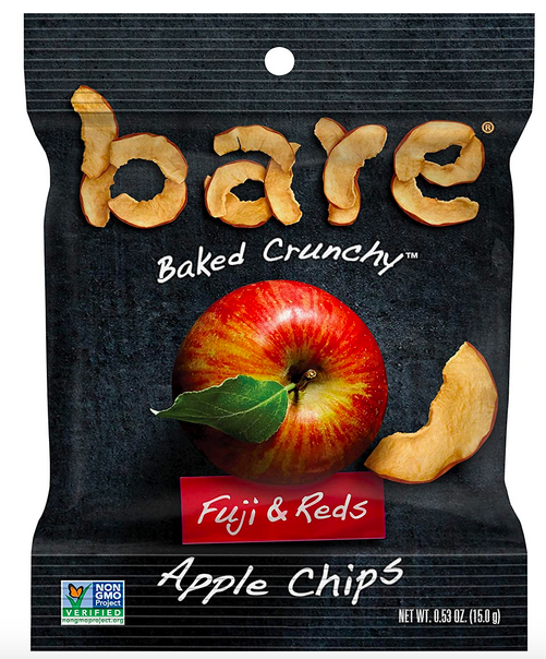 Bare Baked Crunchy Apple Fruit Snack Pack