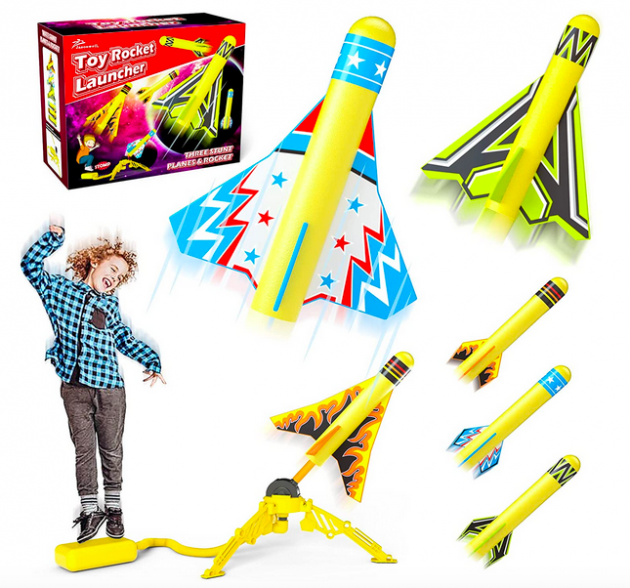 Jasonwell Toy Rocket Launcher for Kids