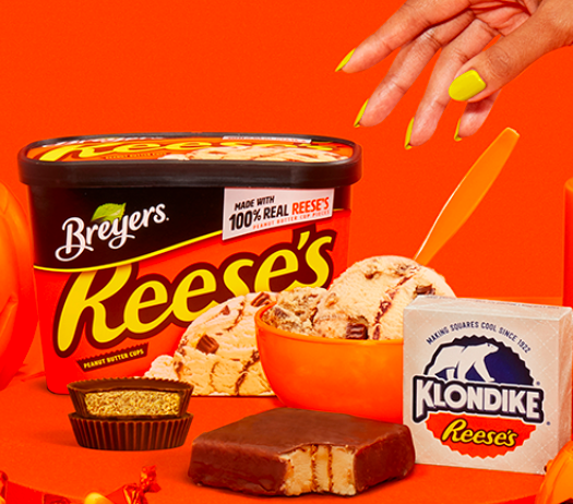 Buy One, Get One Free Breyers or Klondike Reese’s Ice Cream Cash Back Offer 