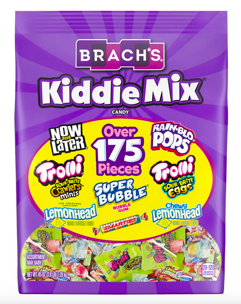 Brach's Kiddie Mix Variety Candy, 175 Count