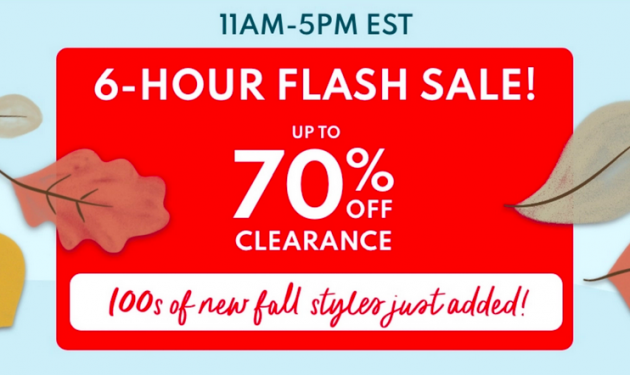 Flash Sale Today