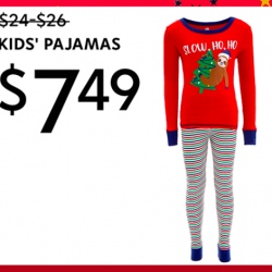 Kid's Holiday Pajamas