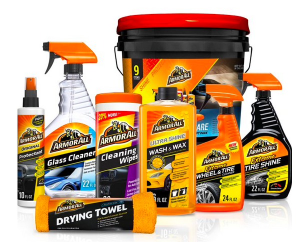 Armor All Car Cleaning 10-Piece Kit only $15!