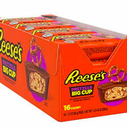 REESE'S BIG CUPS with Pretzels Milk Chocolate Peanut Butter Cups Candy