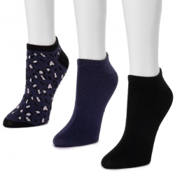 MUK LUKS Ankle Socks Sets (3 pair)