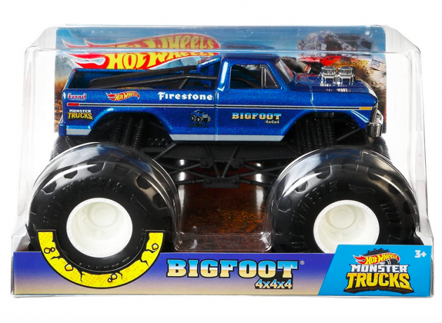 Hot Wheels Monster Trucks 1:24 Bigfoot Vehicle 