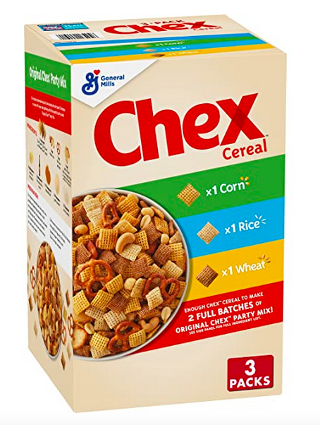 Chex Triple Pack Party Mix Cereal