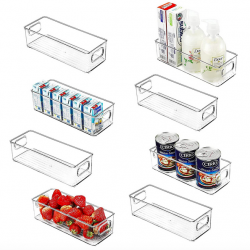 Set of 8 Refrigerator Organizer Bins