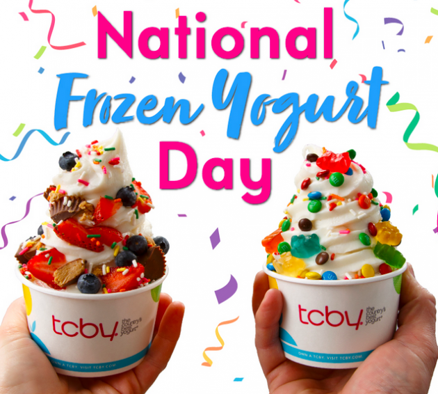 National Frozen Yogurt Day 2022