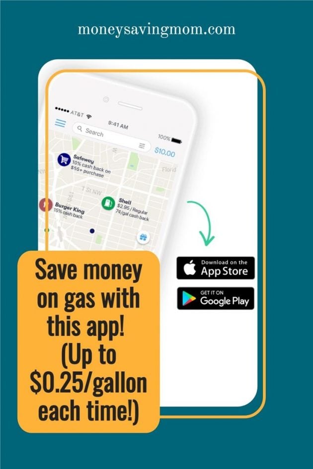 Save money on gas with the Upside app