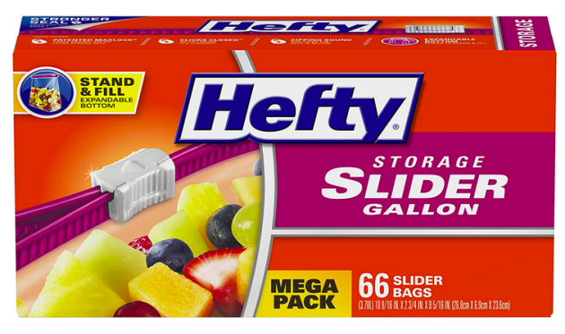 Hefty Slider Storage Bags,