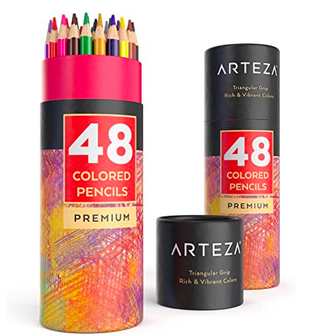 Arteza Colored Pencils, 48 Colors