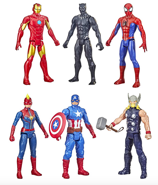 Marvel Titan Hero Series Action Figure Multipack, 6 Action Figures