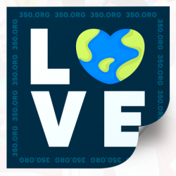 FREE Earth Month ''LOVE'' Sticker