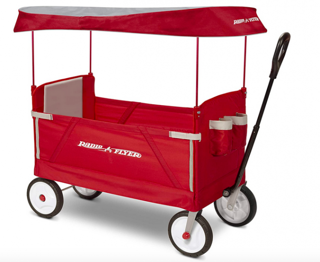 Radio Flyer 3-In-1 EZ Folding, Outdoor Collapsible Wagon