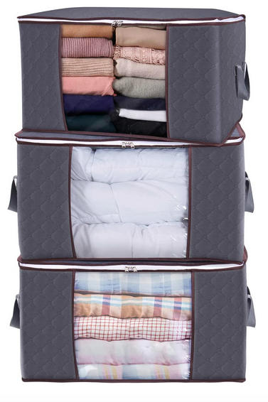 Lifewit Large Capacity Clothes Storage Bag Organizer