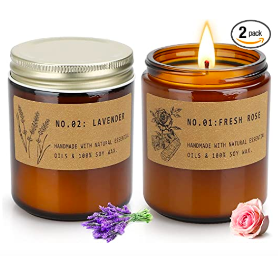 Aromatherapy Candles Gift Set 2 Pack